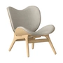 Umage - A Conversation Piece Armchair, natural oak / white sands