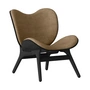 Umage - A Conversation Piece Armchair, black oak / sugar brown