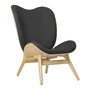 Umage - A Conversation Piece Tall armchair, natural oak / shadow