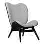 Umage - A Conversation Piece Tall armchair, oak black / sterling