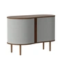 Umage - Audacious Chest of drawers, dark oak / sterling