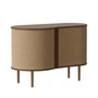 Umage - Audacious Chest of drawers, dark oak / sugar brown