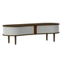 Umage - Audacious TV bench, dark oak / sterling