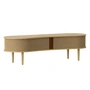 Umage - Audacious TV bench, natural oak / sugar brown