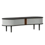 Umage - Audacious TV bench, oak black / sterling