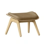 Umage - The Reader Ottoman, natural oak / sugar brown