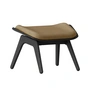 Umage - The Reader Ottoman, black oak / sugar brown