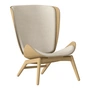 Umage - The Reader Armchair, natural oak / white sands