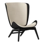 Umage - The Reader Armchair, black oak / white sands