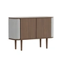 Umage - Treasures Sideboard with 2 doors, dark oak / sterling