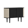Umage - Treasures Sideboard with 2 doors, oak black / white sands
