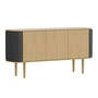 Umage - Treasures Sideboard with 3 doors, natural oak / shadow