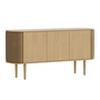 Umage - Treasures Sideboard with 3 doors, natural oak / sugar brown