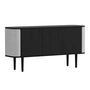 Umage - Treasures Sideboard with 3 doors, oak black / sterling