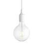 Muuto - Socket E27 LED pendant light, white