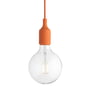 Muuto - Socket E27 LED pendant light, orange