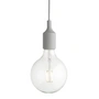 Muuto - Socket E27 LED pendant light, light gray
