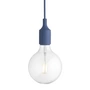 Muuto - Socket E27 LED pendant light blue