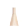 Secto - Secto 4200 pendant luminaire, ø 30 x h 68 cm, birch