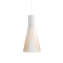 Secto - Secto 4201 pendant luminaire, small ø 25 x h 45 cm, white