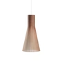 Secto - Secto 4201 pendant lamp, small ø 25 x h 45 cm, walnut