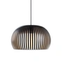 Secto - Atto 5000 led pendant luminaire, ø 34 x h 21 cm, black