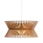 Secto - Kontro 6000 pendant lamp, ø 45 x h 21 cm, walnut