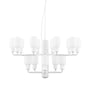 Normann Copenhagen - Amp chandelier small, white