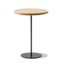 Fredericia - Pal Side table Ø 44 cm H 52 cm, oak light oiled / black