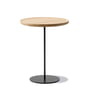 Fredericia - Pal Side table Ø 44 cm H 45 cm, oak light oiled / black