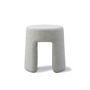 Fredericia - Sequoia Pouf Ø 40 cm, white (wool)
