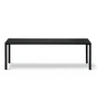 Fredericia - Piloti Sofa table, 39 x 120 cm H 41 cm, black lacquered oak