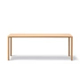 Fredericia - Piloti Sofa table, 39 x 120 cm H 41 cm, oak light oiled