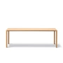 Fredericia - Piloti Sofa table, 39 x 120 cm H 35 cm, oak light oiled