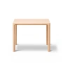 Fredericia - Piloti Sofa table, 39 x 46.5 cm H 35 cm, oak light oiled