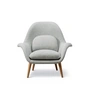 Fredericia - Swoon Armchair, oiled oak / Hallingdal (116)
