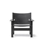 Fredericia - The Canvas armchair, canvas / oak black