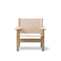 Fredericia - The Canvas armchair, canvas / soaped oak