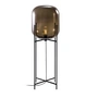 Pulpo - Oda lamp big, smoke grey / base black
