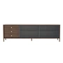 Hartô - Gabin Sideboard with drawers, walnut nature / slate gray