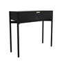 Hartô - Marius Console table, oak black lacquered