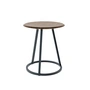 Hartô - Petit Gustave Stool 45 cm, walnut / slate gray