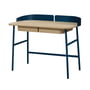 Hartô - Victor Desk L 100 cm, natural oak / blue