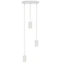 Tala - Chalk, Triple Pendant light, white