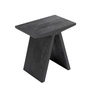 Muubs - Angle Stool, 45 x 45 cm, black lacquered oak