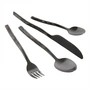 Muubs - Uta Table cutlery, silk matt black (16 pcs.)