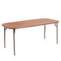 Petite Friture - Week-End Table, 180 x 85 cm / terracotta