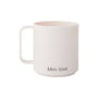 Design Letters - Mini Love Mug with handle, 175 ml, pastel beige