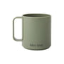 Design Letters - Mini Love Mug with handle, 175 ml, olive green