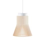 Secto - Petite 4600 pendant luminaire, ø 20 x h 23 cm, birch